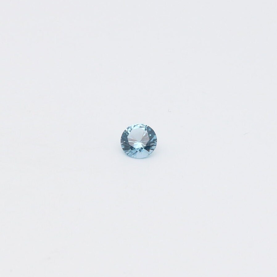 Aquamarine Medium Blue #106 Lab Created Spinel Faceting Rough for Gem Cutting - Various Sizes