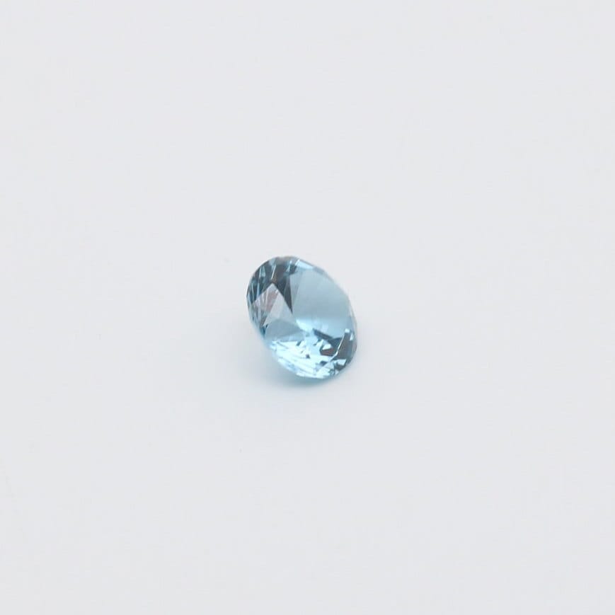 Aquamarine Medium Blue #106 Lab Created Spinel Faceting Rough for Gem Cutting - Various Sizes