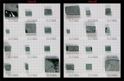 Emerald (Included) Nanosital Synthetic Lab Created Faceting Rough for Gem Cutting - #Z-22- Various Sizes