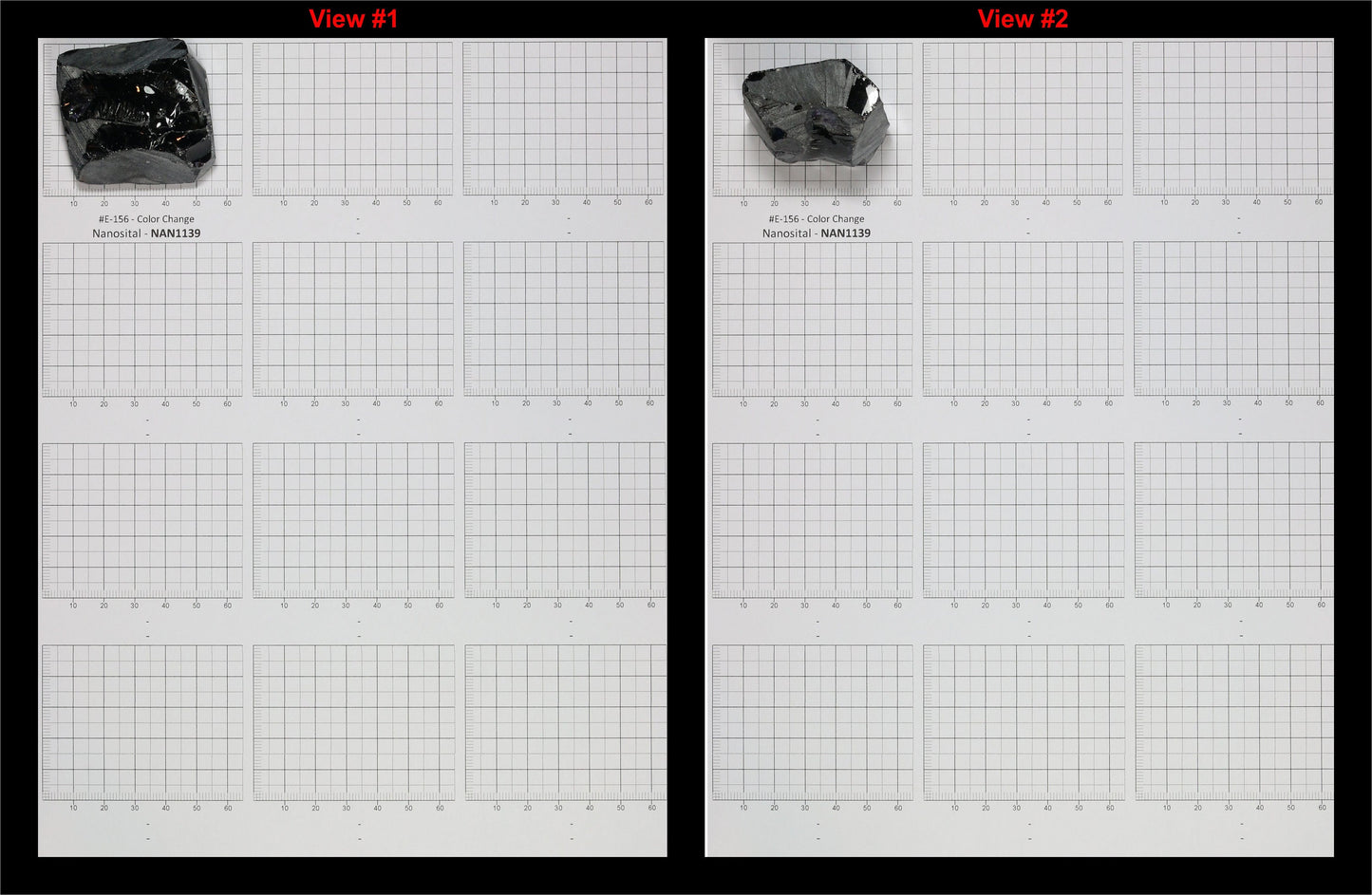 Alexandrite Color Changing Nanosital Synthetic Lab Created Faceting Rough for Gem Cutting - #E-156 - Various Sizes