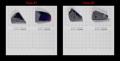 Color Changing Nanosital Synthetic Lab Created Faceting Rough for Gem Cutting - #A-2869 - Various Sizes