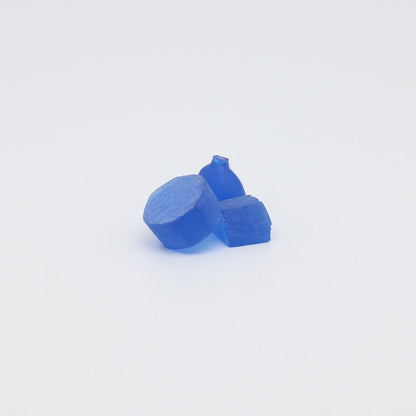 Cobalt Blue #114-Djeva Lab Created Spinel Faceting Rough for Gem Cutting - Various Sizes