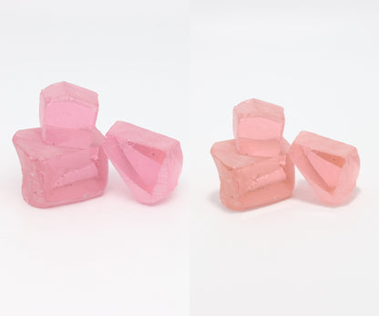 Pink Extra Nanosital Synthetic Lab Created Faceting Rough for Gem Cutting - #A-1255 - Various Sizes