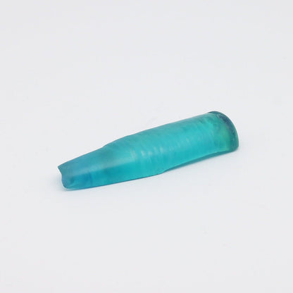 Dark Paraiba Colored Lab Created Corundum Sapphire Faceting Rough for Gem Cutting - Various Sizes