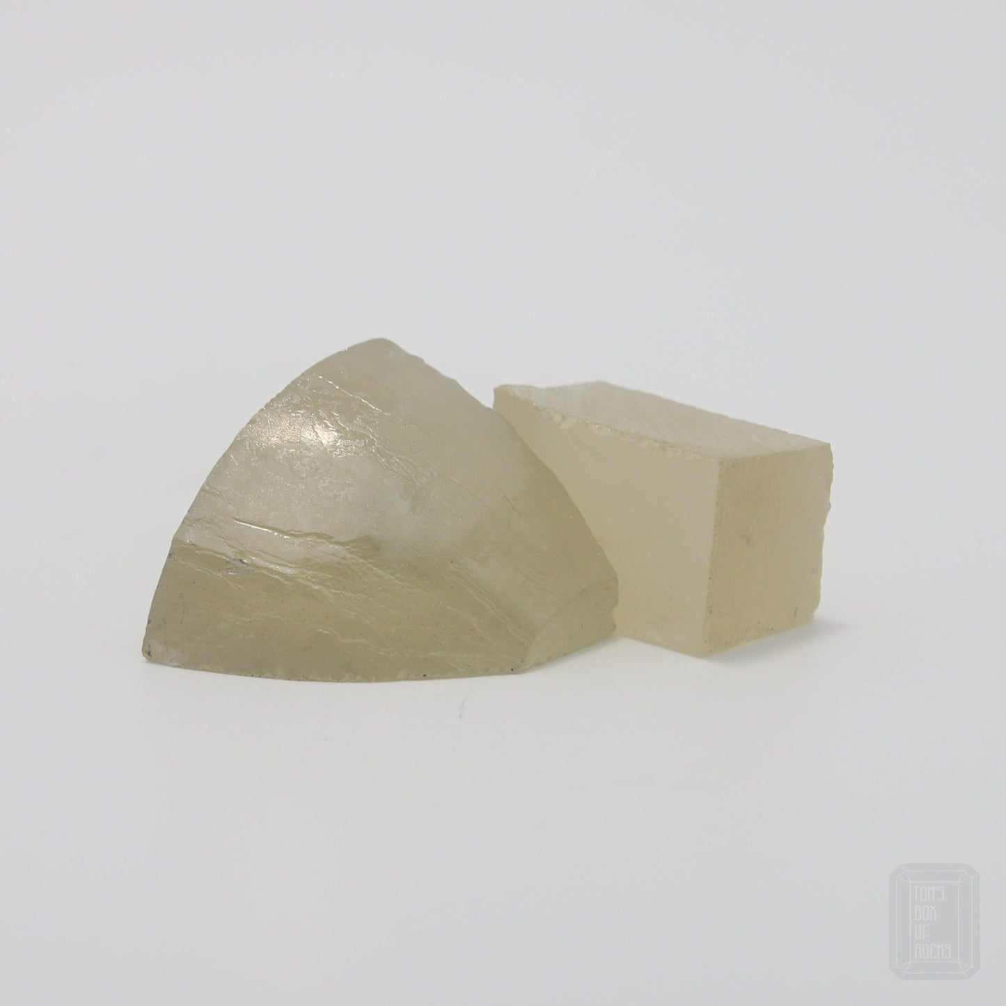 Mystery YAG Faceting Rough for Gem Cutting - Various Sizes