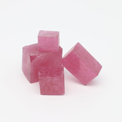 Nanosital Simulated Kunzite (Included)  Lab Created Faceting Rough for Gem Cutting - #Z-8483 - Various Sizes #BEGIN