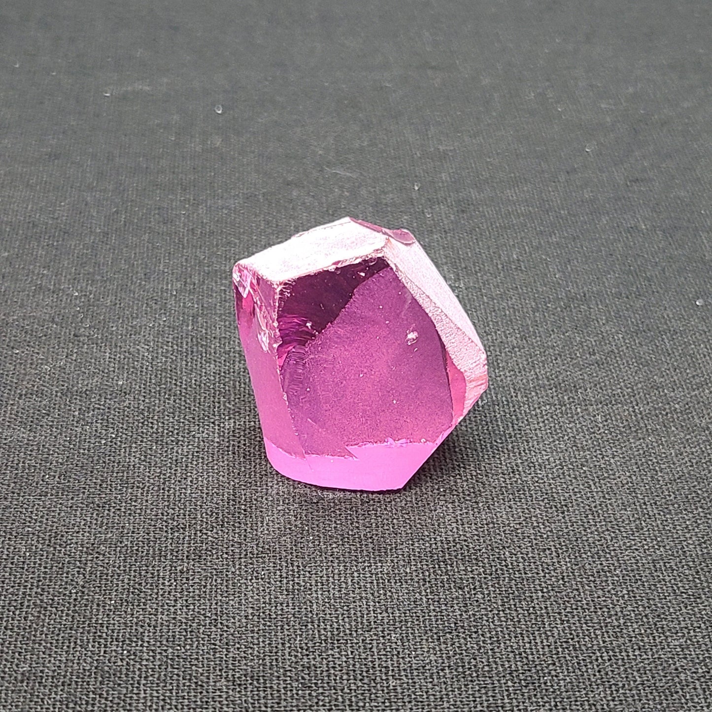 Nanosital Simulated Kunzite Lab Created Faceting Rough for Gem Cutting - #A-4572 - Various Sizes #BEGIN