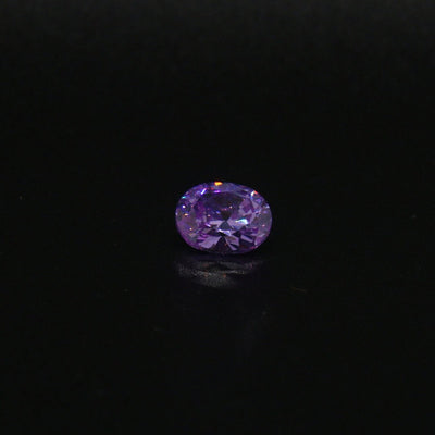 Lavender Cubic Zirconia Faceting Rough for Gem Cutting - Various Sizes #BEGIN
