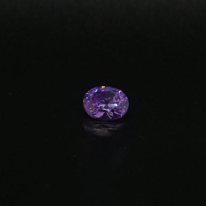 Lavender Cubic Zirconia Faceting Rough for Gem Cutting - Various Sizes #BEGIN
