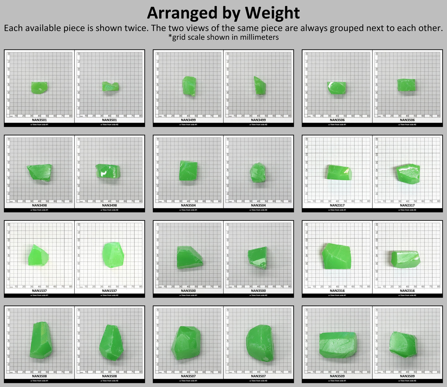 Nanosital Simulated Light Kryptonite Opal Lab Created Faceting Rough for Gem Cutting - #0011/1 - Various Sizes #BEGIN