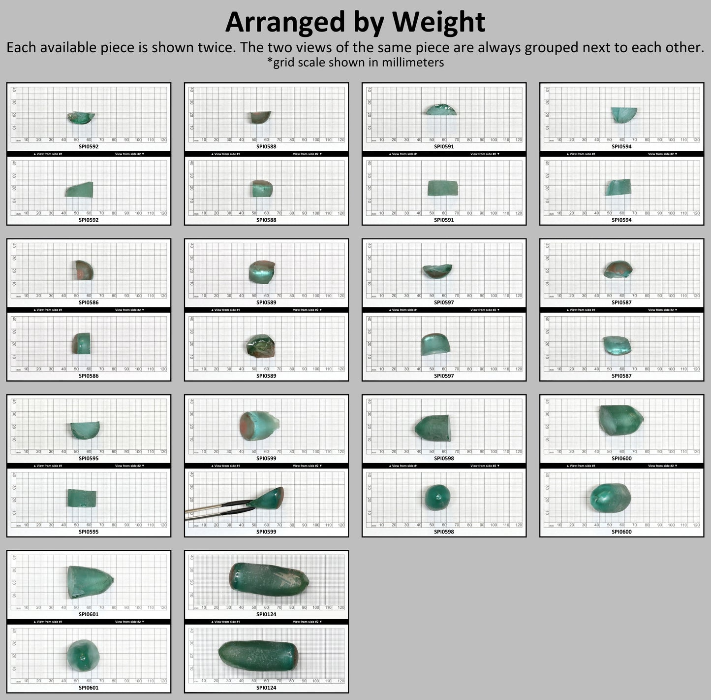 Light Paraiba Blue #135-Djeva Lab Created Spinel Faceting Rough for Gem Cutting - Various Sizes #BEGIN