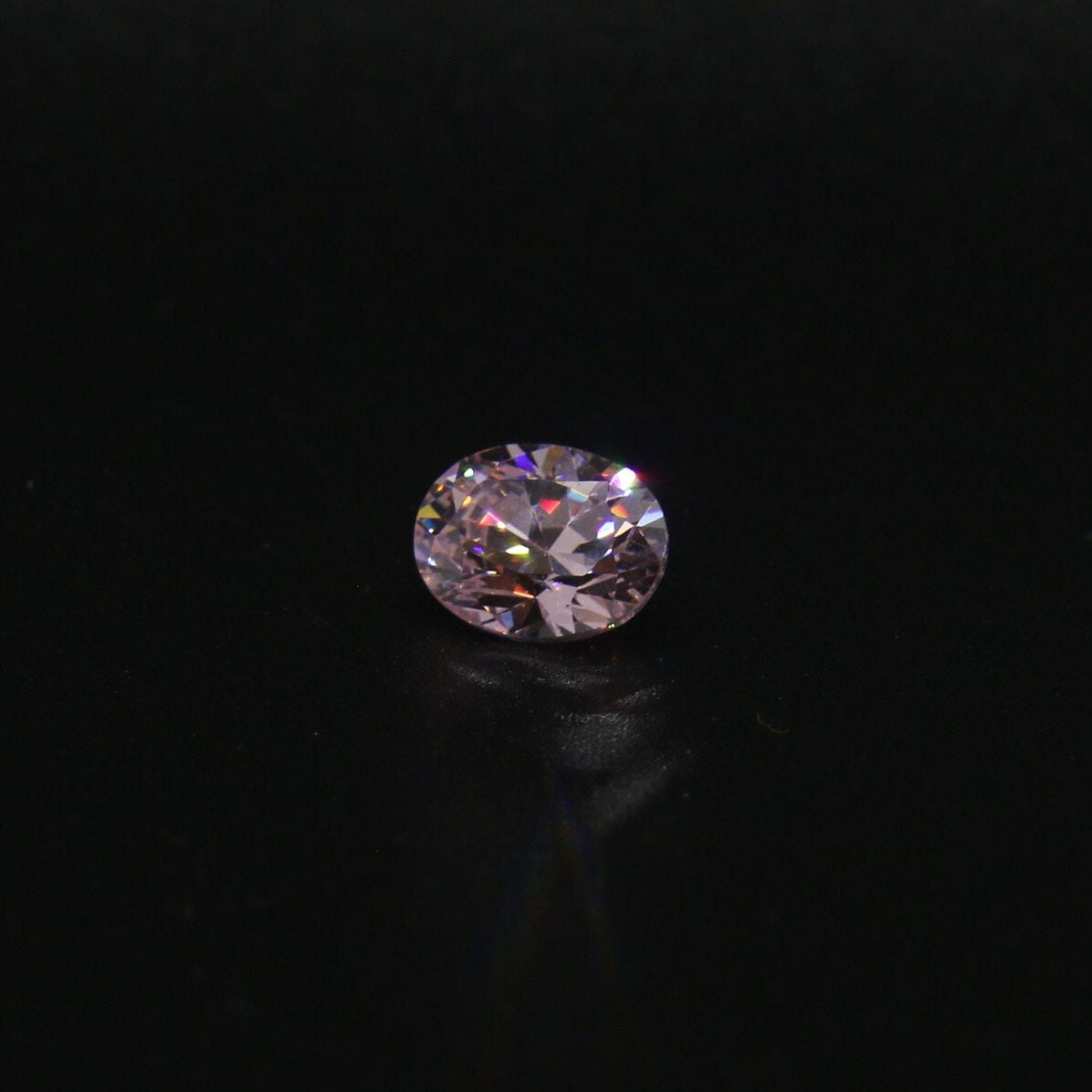 Light Pink Cubic Zirconia Faceting Rough for Gem Cutting - Various Sizes #BEGIN