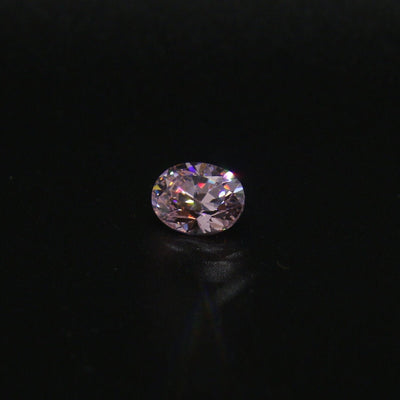 Light Pink Cubic Zirconia Faceting Rough for Gem Cutting - Various Sizes #BEGIN