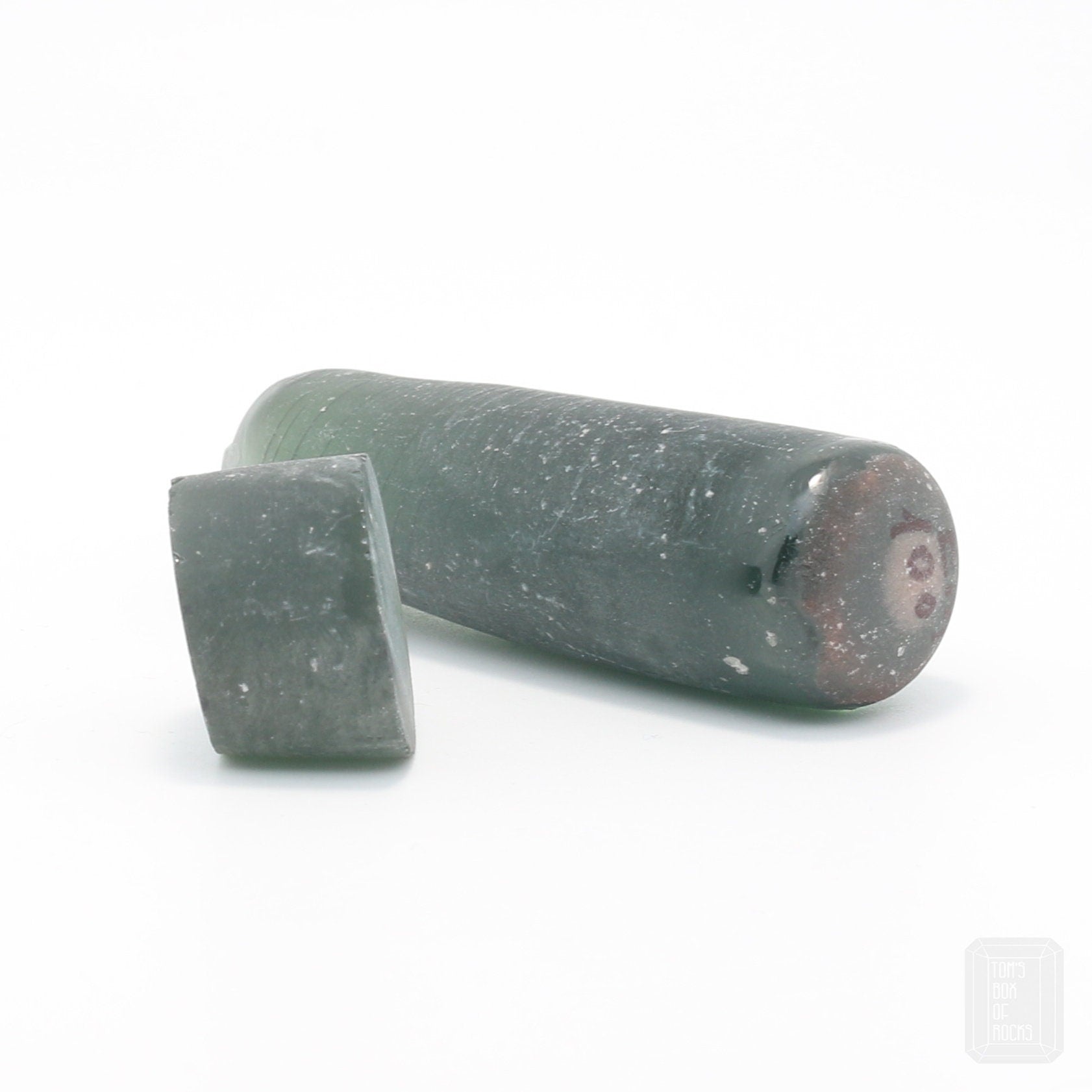 Light Tourmaline Green #EM-100-Djeva Lab Created Spinel Faceting Rough for Gem Cutting - Various Sizes #BEGIN