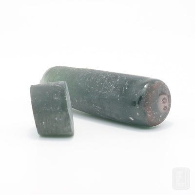 Light Tourmaline Green #EM-100-Djeva Lab Created Spinel Faceting Rough for Gem Cutting - Various Sizes #BEGIN