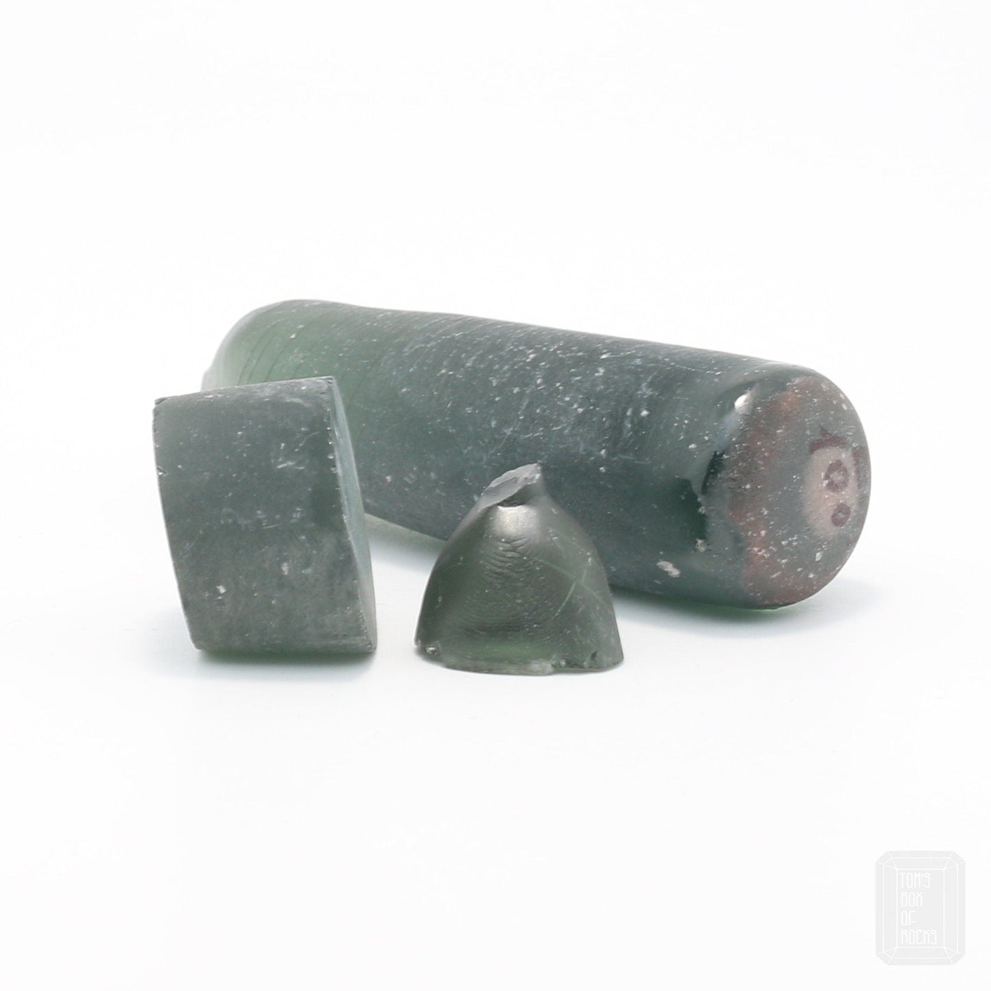 Light Tourmaline Green #EM-100-Djeva Lab Created Spinel Faceting Rough for Gem Cutting - Various Sizes #BEGIN