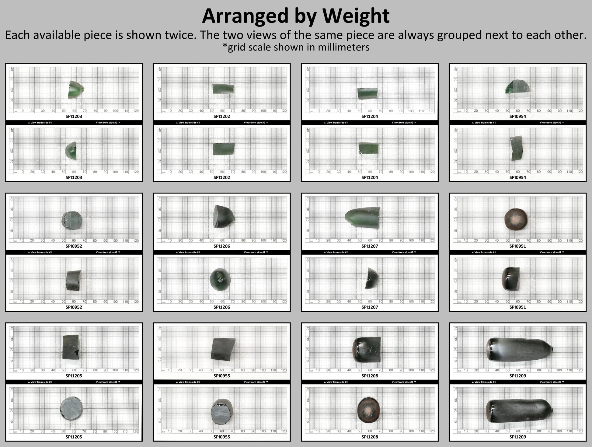 Light Tourmaline Green #EM-100-Djeva Lab Created Spinel Faceting Rough for Gem Cutting - Various Sizes #BEGIN