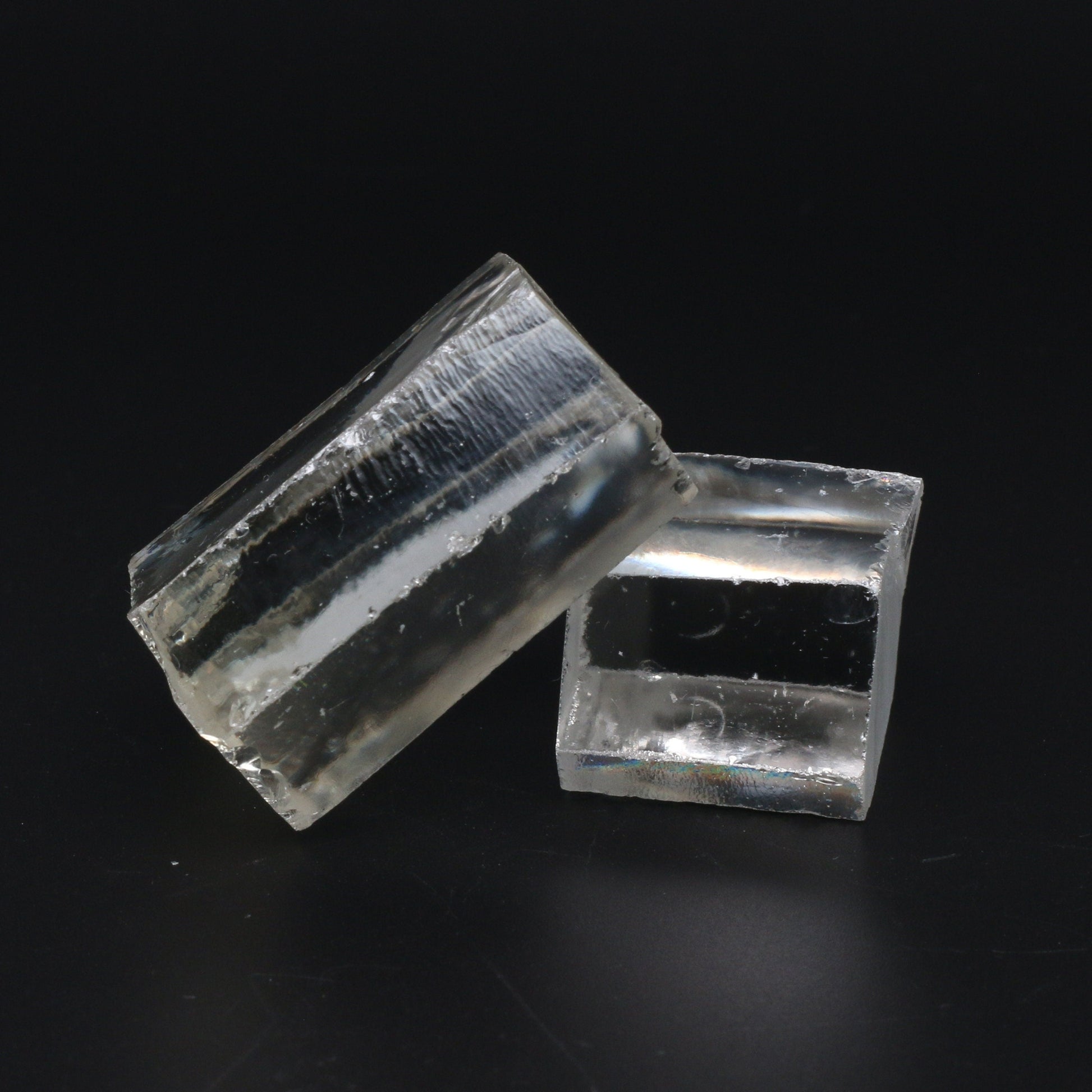 Lime Diamond Cubic Zirconia Faceting Rough for Gem Cutting - Various Sizes #BEGIN