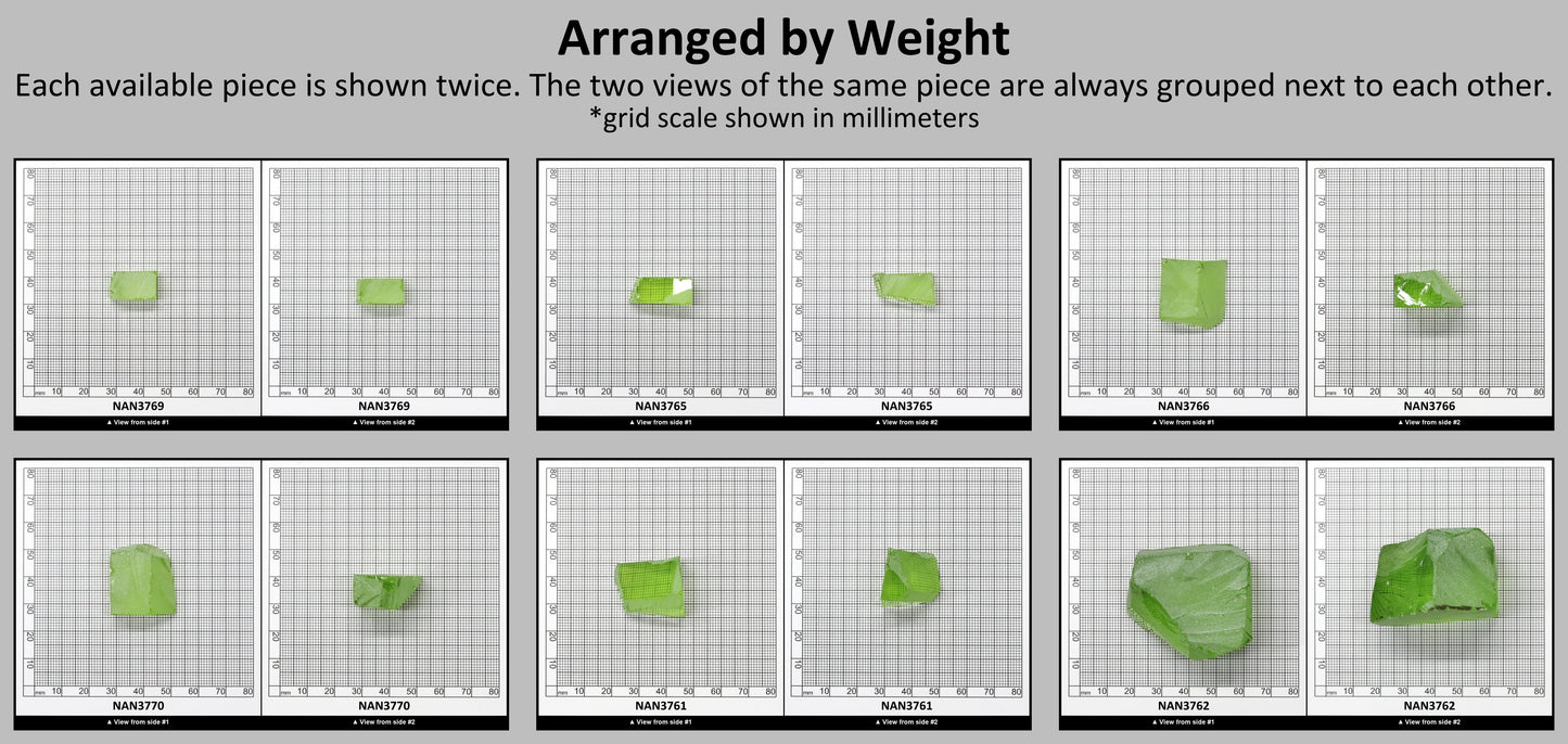 Nanosital Simulated Limoncello (Lemon Quartz) Lab Created Faceting Rough for Gem Cutting - #B-3474 - Various Sizes #BEGIN