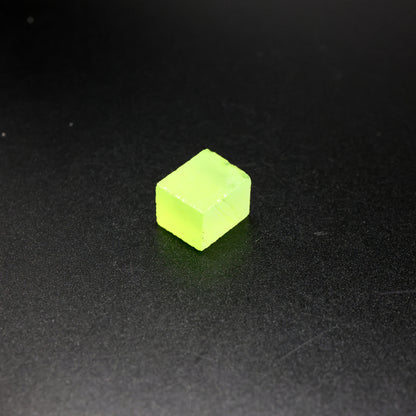 Lab-Grown LuAG Garnet – Intense UV Reactive Gemstone Rough