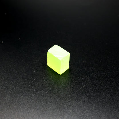 Lab-Grown LuAG Garnet – Intense UV Reactive Gemstone Rough