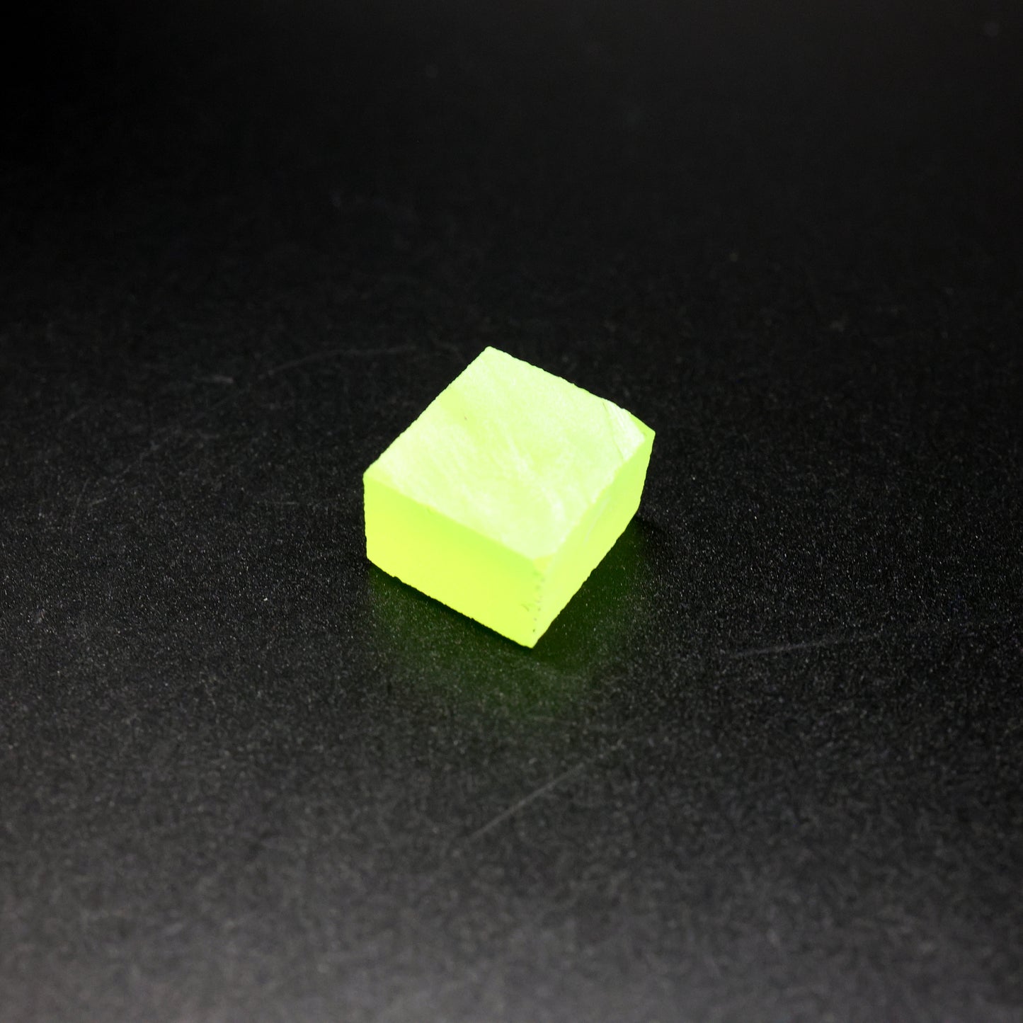 Lab-Grown LuAG Garnet – Intense UV Reactive Gemstone Rough