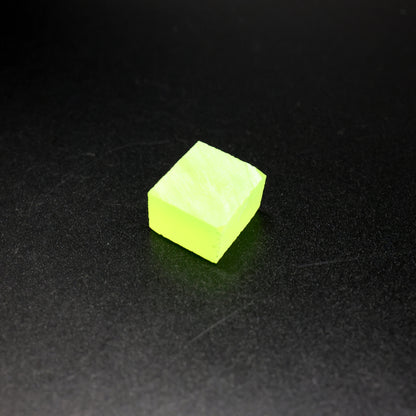 Lab-Grown LuAG Garnet – Intense UV Reactive Gemstone Rough