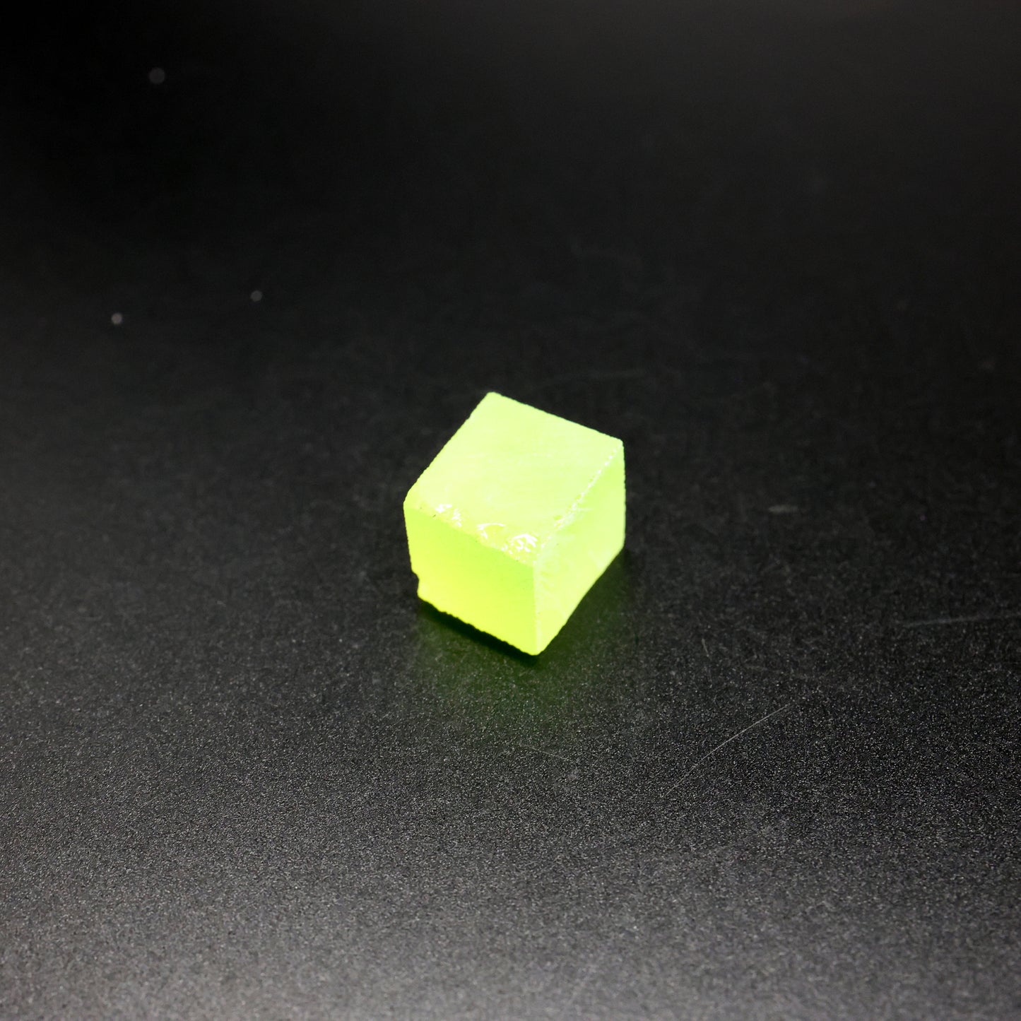 Lab-Grown LuAG Garnet – Intense UV Reactive Gemstone Rough
