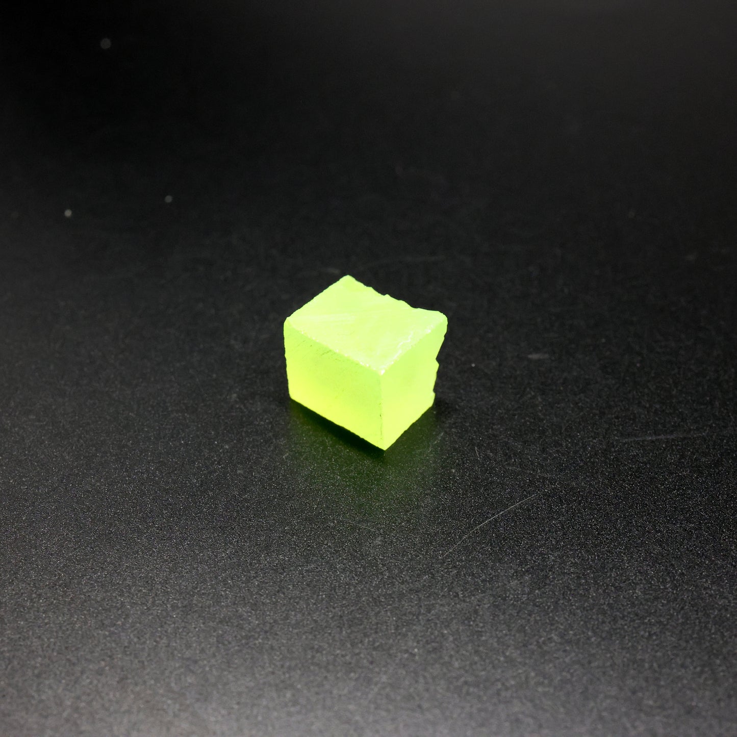 Lab-Grown LuAG Garnet – Intense UV Reactive Gemstone Rough