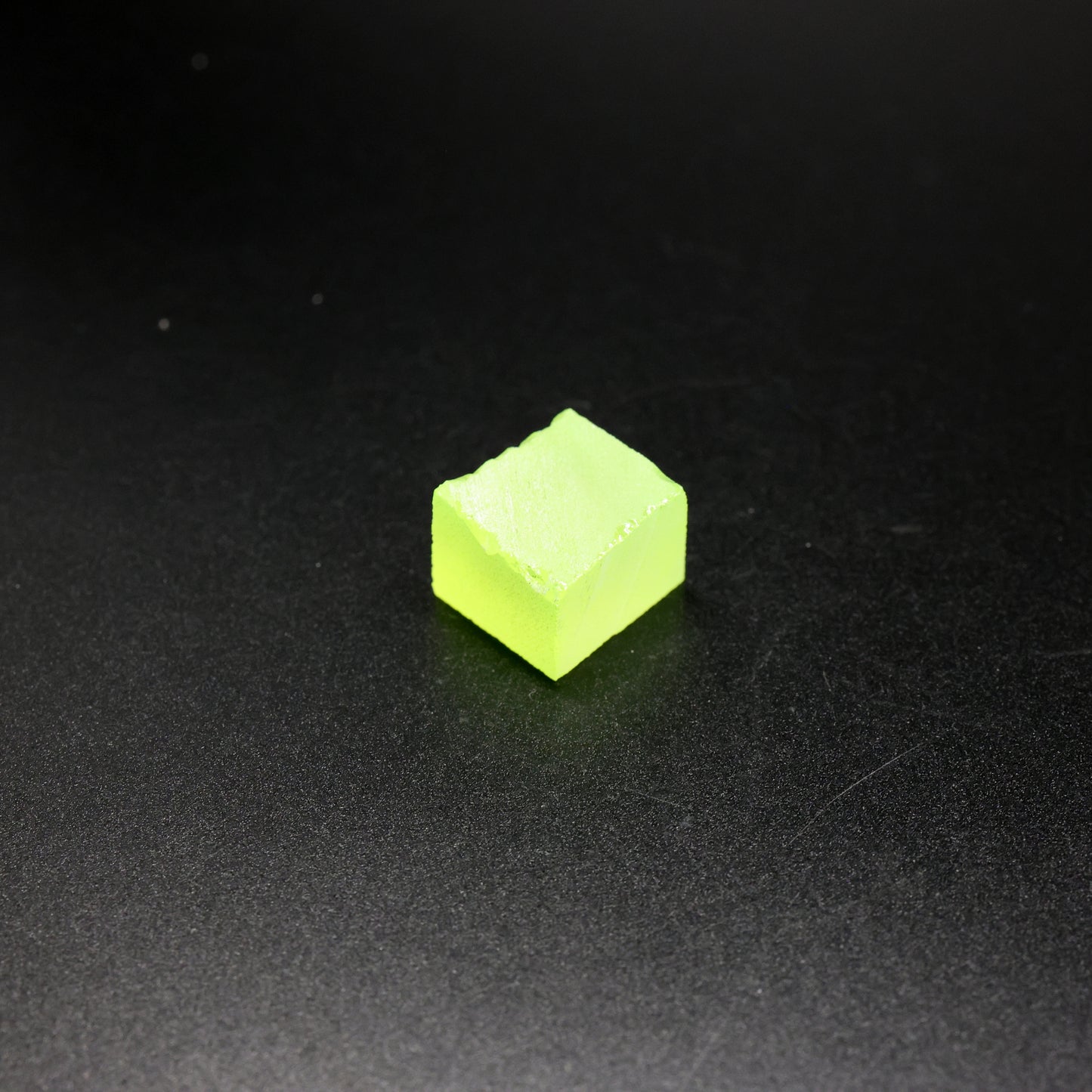 Lab-Grown LuAG Garnet – Intense UV Reactive Gemstone Rough