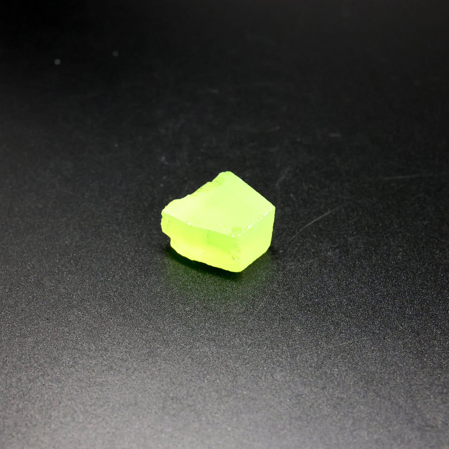 Lab-Grown LuAG Garnet – Intense UV Reactive Gemstone Rough