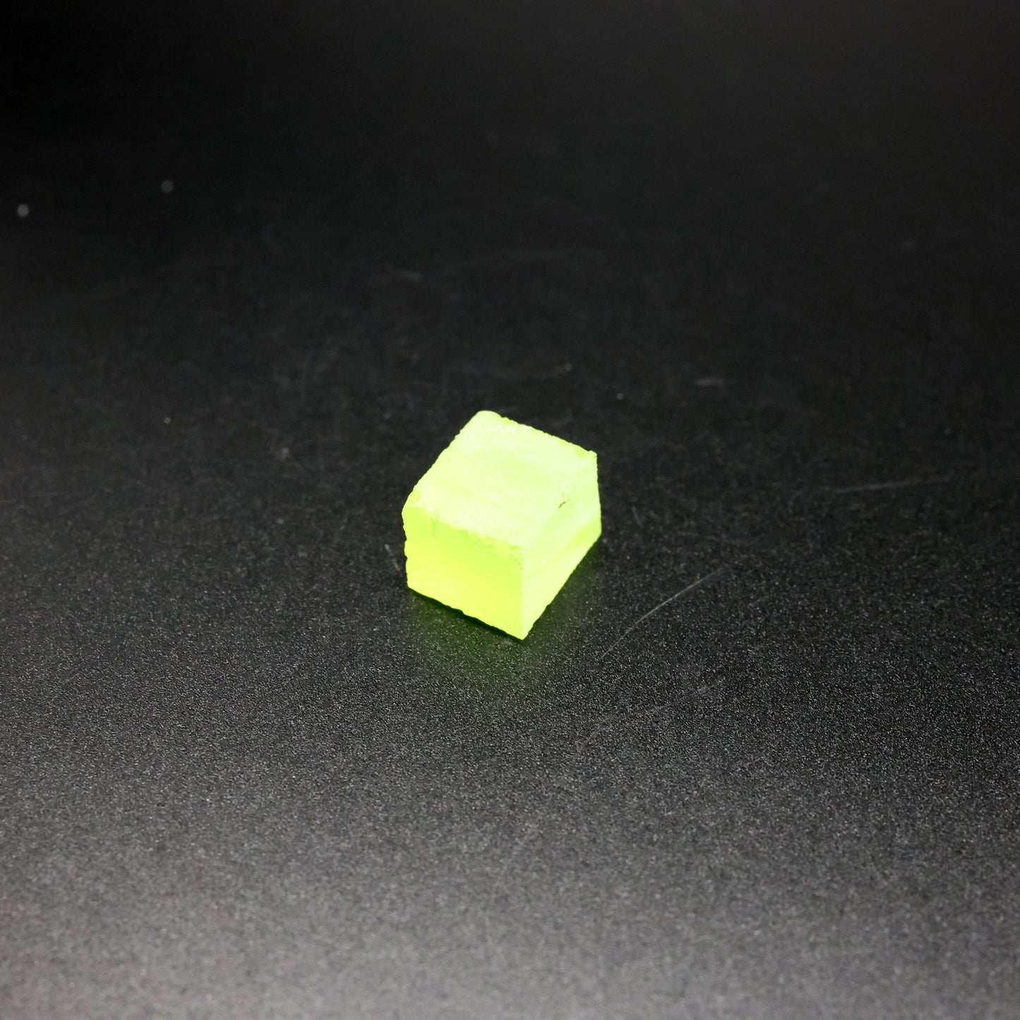Lab-Grown LuAG Garnet – Intense UV Reactive Gemstone Rough