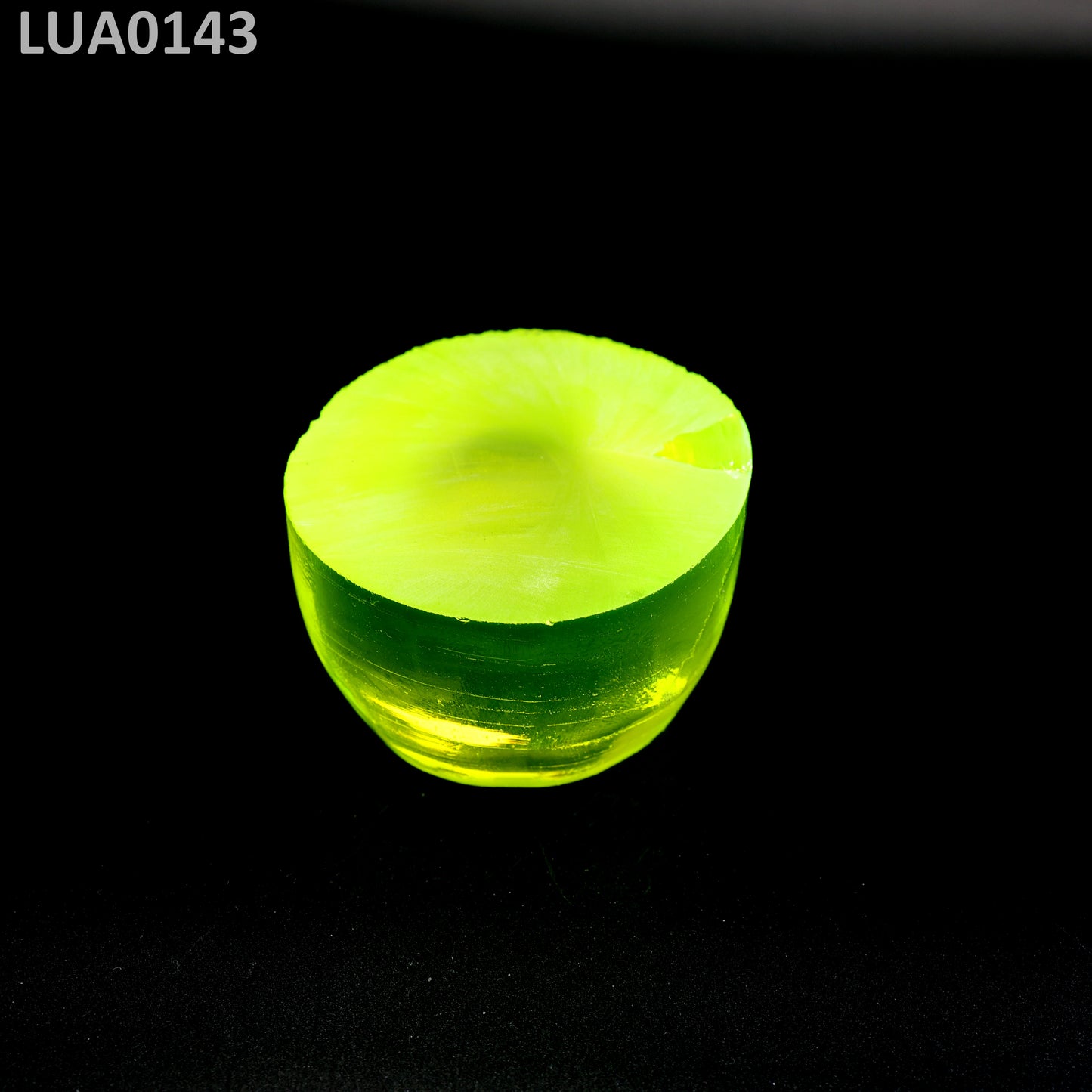 Lab-Grown LuAG Garnet – Intense UV Reactive Gemstone Rough