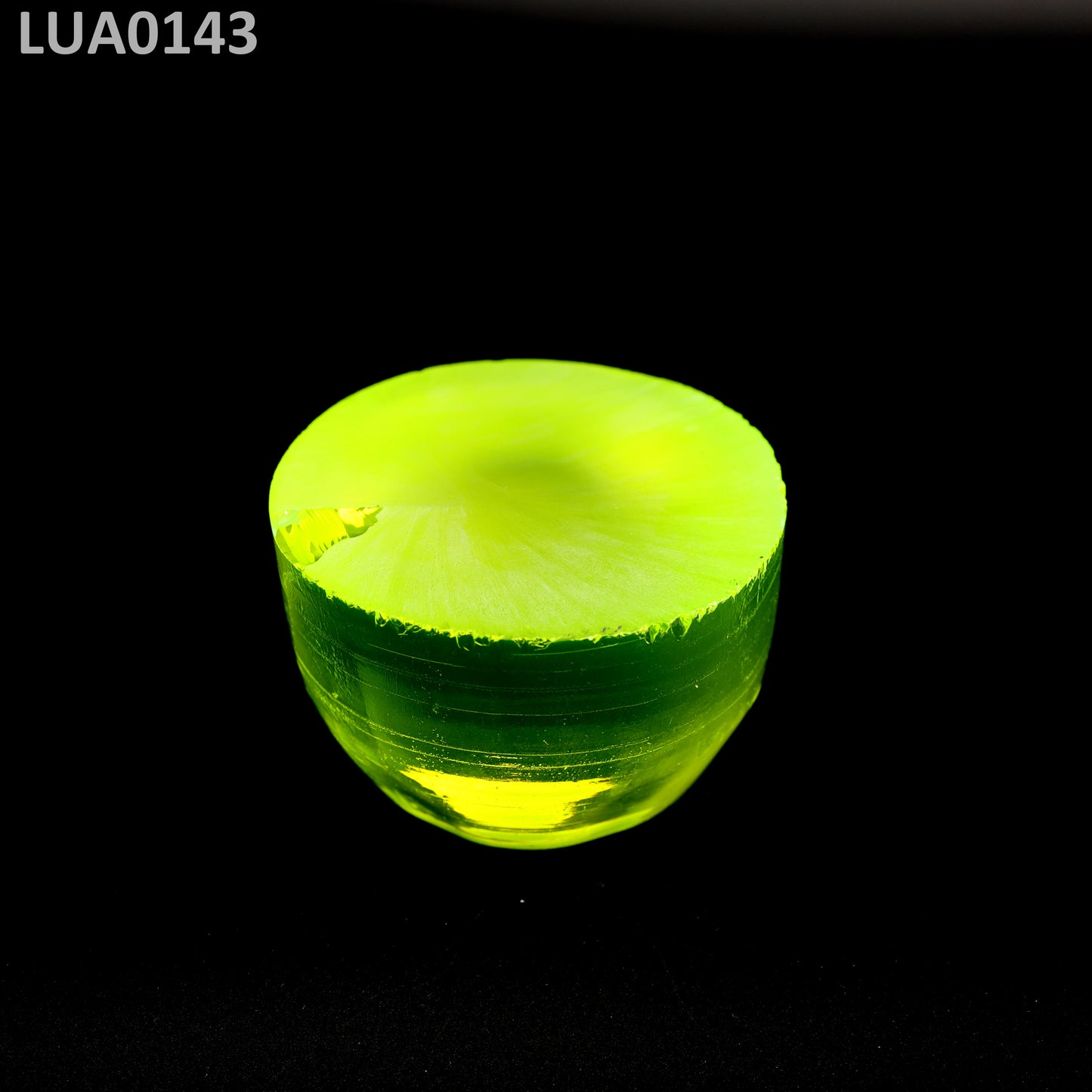 Lab-Grown LuAG Garnet – Intense UV Reactive Gemstone Rough