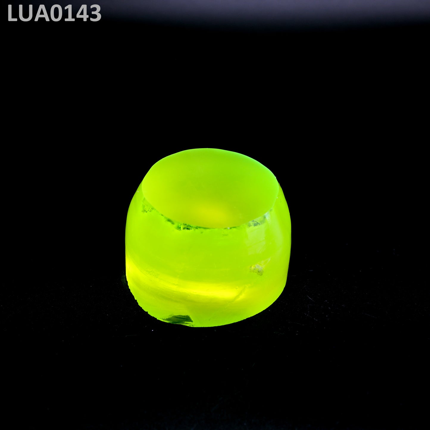 Lab-Grown LuAG Garnet – Intense UV Reactive Gemstone Rough