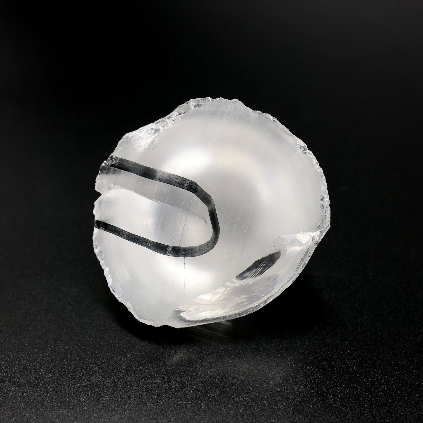LYSO (Lutetium-Yttrium Oxyorthosilicate) Rough – High-Density Fluorescent Crystal