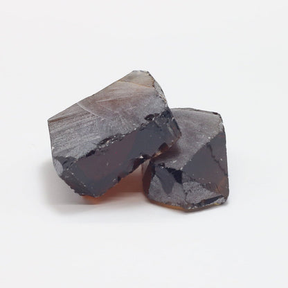 Nanosital Simulated Madeira Citrine Lab Created Faceting Rough for Gem Cutting - #4 - Various Sizes #BEGIN