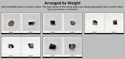Nanosital Simulated Madeira Citrine Lab Created Faceting Rough for Gem Cutting - #4 - Various Sizes : #BEGIN