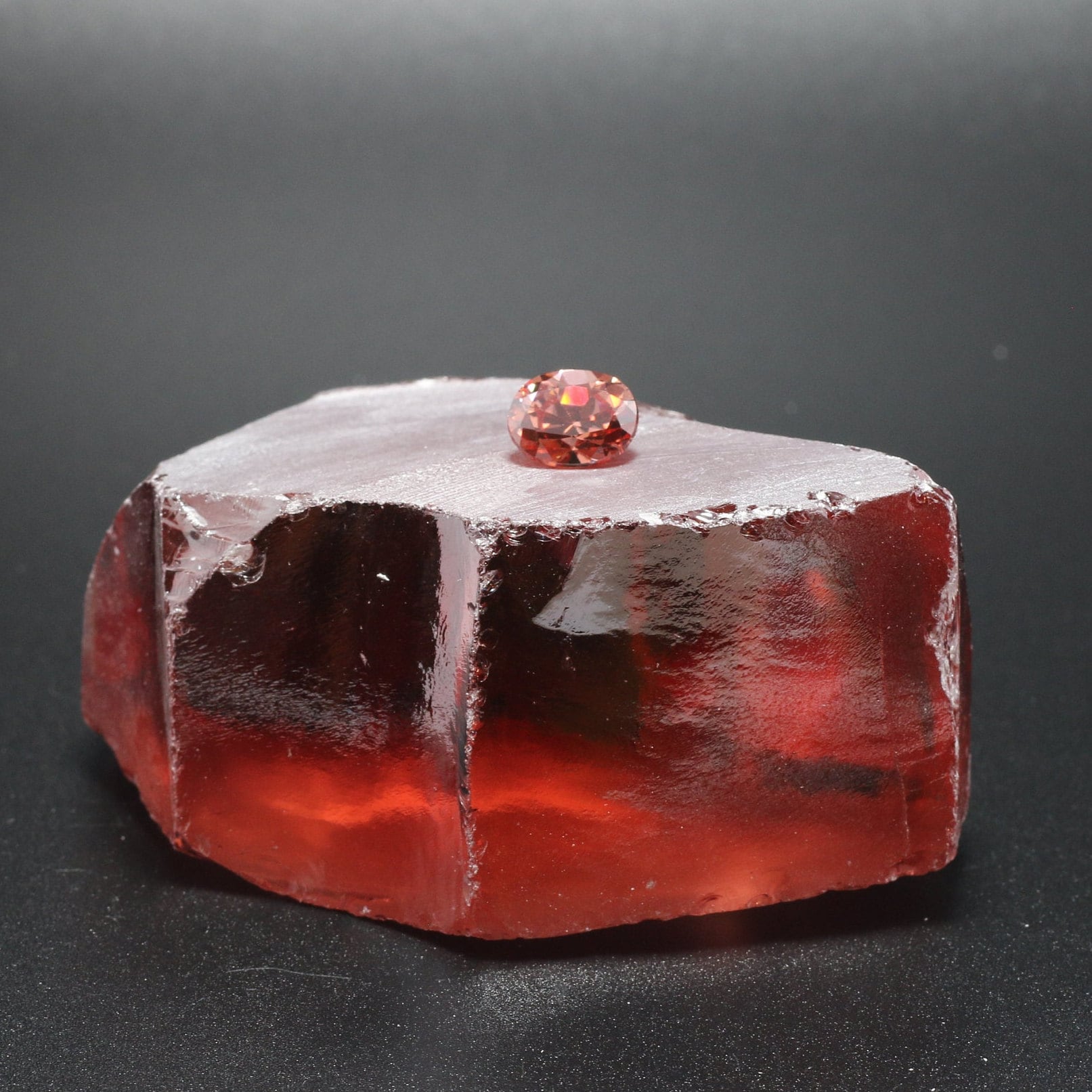 Mars Diamond Cubic Zirconia Faceting Rough for Gem Cutting - Various Sizes #BEGIN