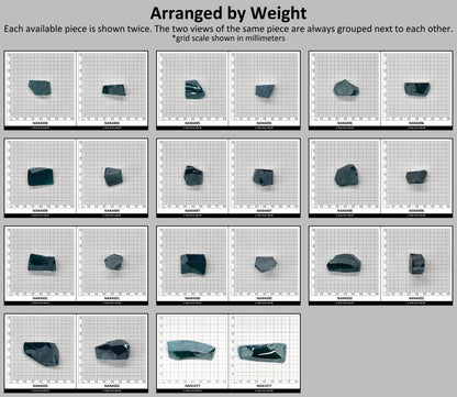Nanosital Simulated Mars Emerald Lab Created Faceting Rough for Gem Cutting - #C-204 - Various Sizes : #BEGIN
