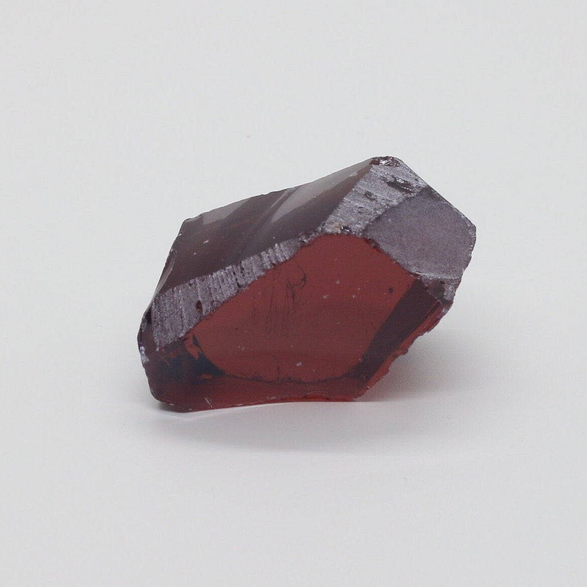 Nanosital Simulated Marsala Color Changing Lab Created Faceting Rough for Gem Cutting - #5 - Various Sizes #BEGIN