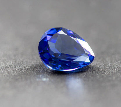 Nanosital Simulated Medium Blue Sapphire Lab Created Faceting Rough for Gem Cutting - #A-597 - Various Sizes #BEGIN