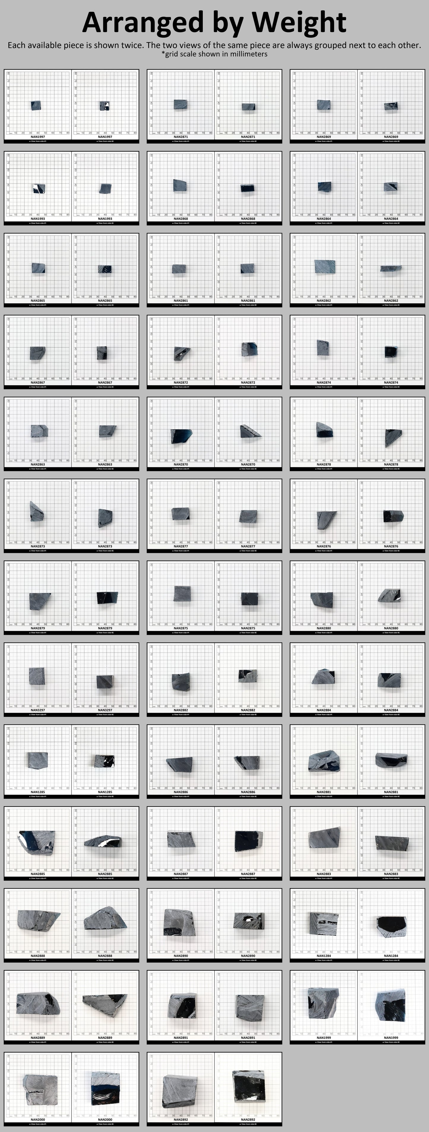 Nanosital Simulated Medium London Blue Topaz Lab Created Faceting Rough for Gem Cutting - #46 - Various Sizes #BEGIN