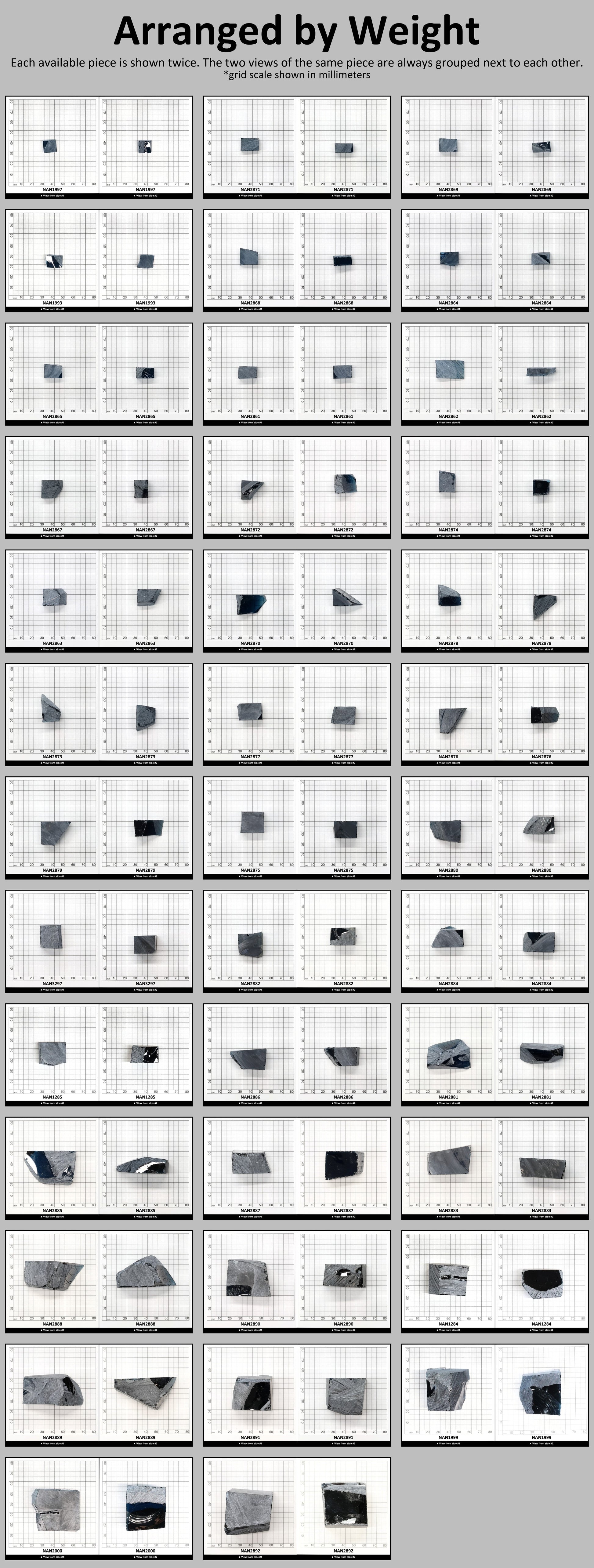Nanosital Simulated Medium London Blue Topaz Lab Created Faceting Rough for Gem Cutting - #46 - Various Sizes #BEGIN