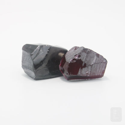 Nanosital Simulated Medium Rubellite Lab Created Faceting Rough for Gem Cutting - #B-249 - Various Sizes #BEGIN