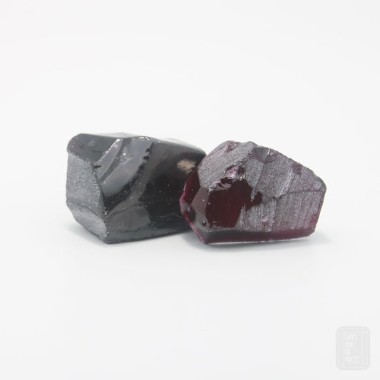 Nanosital Simulated Medium Rubellite Lab Created Faceting Rough for Gem Cutting - #B-249 - Various Sizes #BEGIN