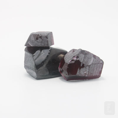 Nanosital Simulated Medium Rubellite Lab Created Faceting Rough for Gem Cutting - #B-249 - Various Sizes #BEGIN