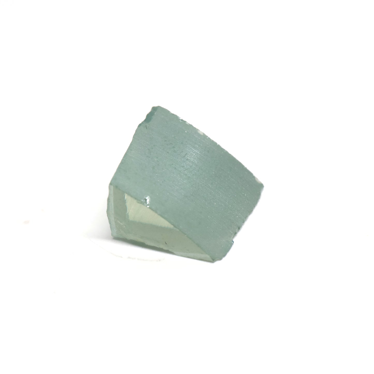 Cyan Moissanite - Grade A - Faceting Rough