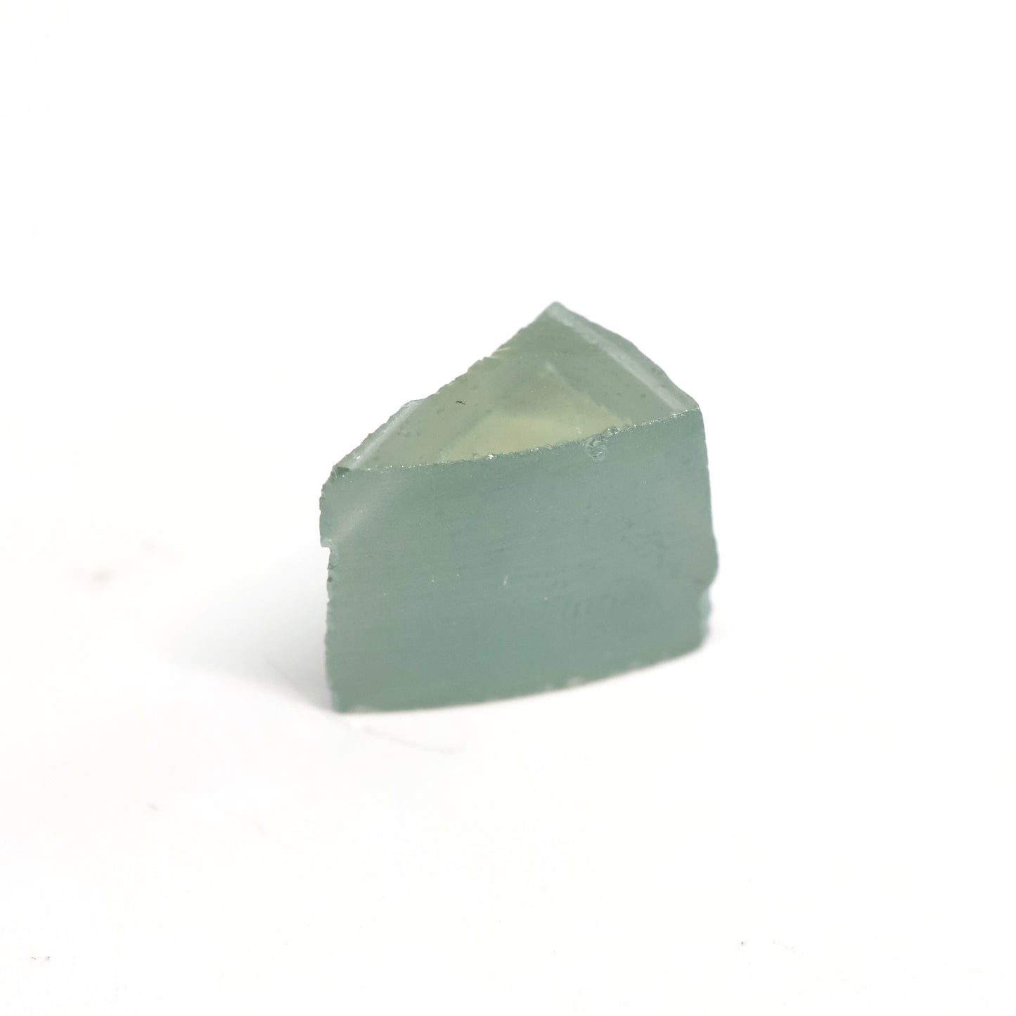 Cyan Moissanite - Grade A - Faceting Rough