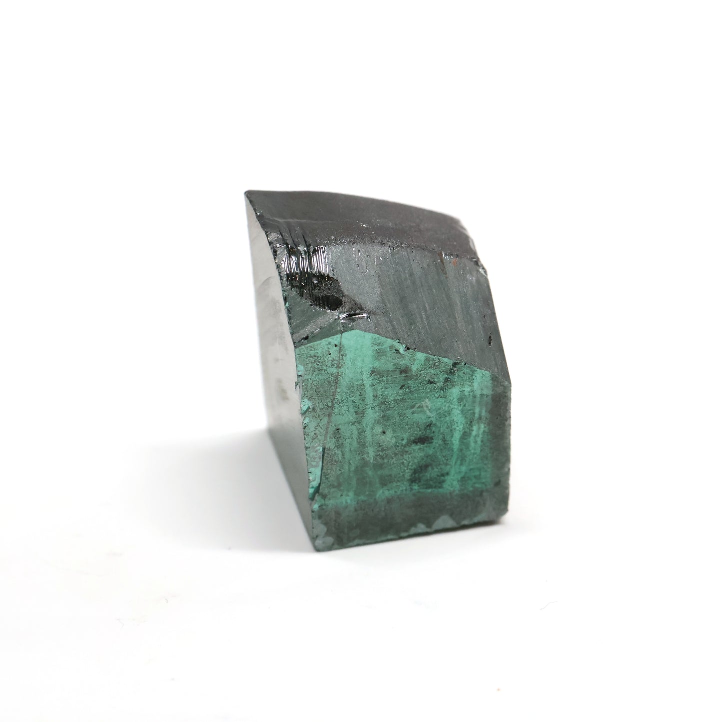 Green Moissanite - Grade A - Faceting Rough